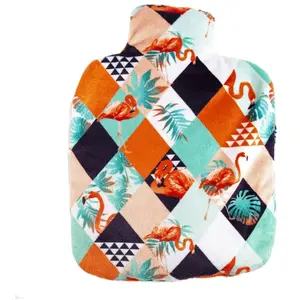 Pelucho - Bouteille Bouillotte micro-ondes Géométrique - Made in Franc... pas cher