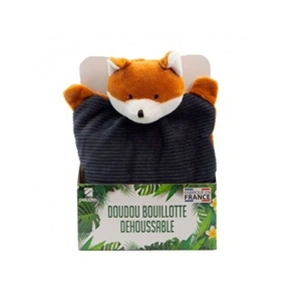PELUCHO Doudou bouillotte Renard - Made in France pas cher