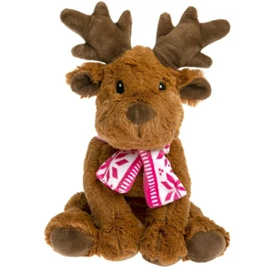 Pelucho - Peluche Bouillotte Elan Hiver - Made in France pas cher