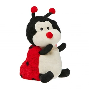 Pelucho - Peluche Bouillotte Coccinelle - Made in France pas cher