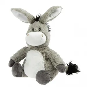Non communiqué Peluche Bouillotte Ane - Made in France pas cher