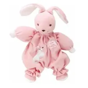 Peluche Jemini Nc Galopin Le Lapin Bebe Calin Rose TU 156285 pas cher