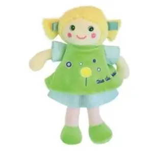 QUE DU BONHEUR 156116 Ma 1ere Poupee Mon 1er Doudou Amande en Boite Cadeau +/- 22 cm pas cher