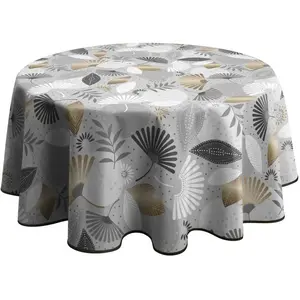 LE LINGE DE JULES Nappe Anti-taches Esther - Ovale 150 x 240 cm pas cher