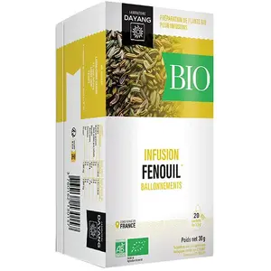 Comparateur de prix : Dayang Infusion Fenouil Bio Ballonements 20 sachets
