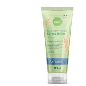 Comparateur de prix : Pharmascience Shampoing extra-doux sans silicone protéine de blé 100ml