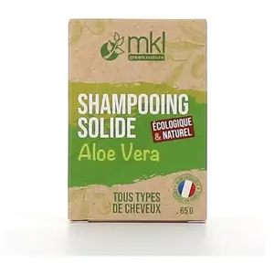 Comparateur de prix : MKL Green Nature Shampoing Solide Aloe Vera Tous Types de Cheveux 65 g