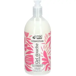MKL Green Nature Cosm'Ethik Gel Douche Lait d'Ânesse du Gers 1L pas cher