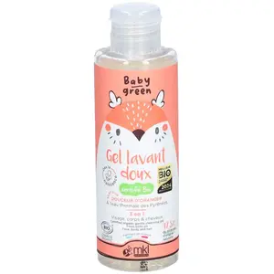 Comparateur de prix : Mkl Green Nature Baby Green Gel Lavant Doux 3en1 Bio 100 Ml