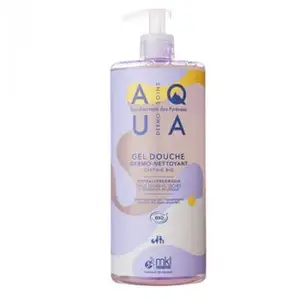 MKL Green Nature - Aqua : Gel Douche Dermo-Nettoyant BIO** 1L pas cher