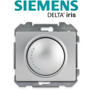 Siemens - va et vient variateur 500w aluminium pas cher