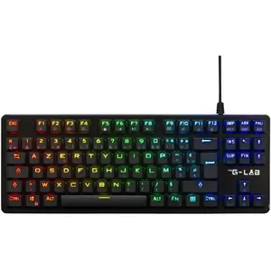 Comparateur de prix : The G-Lab Keyz Platinium TKL - Outemu Low Profile Red