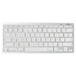 Bluestork BS-KB-MICRO/BT/SP Argent, Blanc Bluetooth pas cher