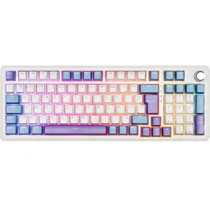 Comparateur de prix : The G-LAB Keyz Elite 400 RGB Triple Mode - Blanc/Bleu