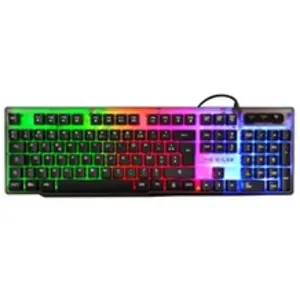 Comparateur de prix : The G-Lab Keyz Neon clavier Jouer USB AZERTY Français Noir
