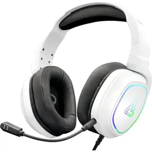 Comparateur de prix : Casque Gaming RGB THE G-LAB - Compatible PC, PS4, XboxOne - Blanc