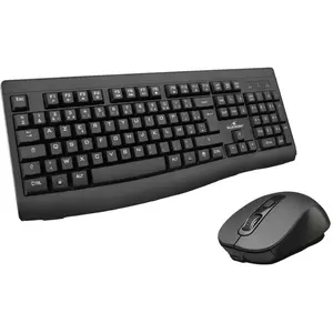 Comparateur de prix : Pack clavier souris sans fil rechargeable BLUESTORK - Noir