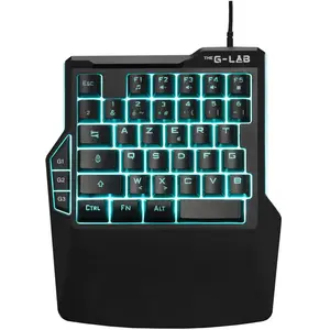 Comparateur de prix : The G-Lab Keyz Thorium clavier Jouer AZERTY Noir