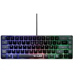 Comparateur de prix : Clavier gamer THE G-LAB KEYZ HYDRO FR NOIR/GRIS