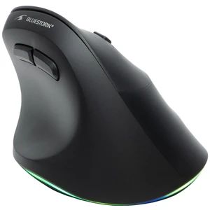 Comparateur de prix : Souris Ergonomique Sans Fil - BLUESTORK - ERGO LUMI - PC/MAC - Noir