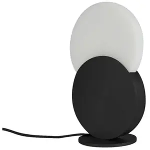 ENO Studio DUO-Lampe à poser LED Acier laitonné H31cm pas cher