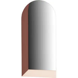 Miroir sérigraphié bordeaux et rose 110 cm Linna - ENOstudio pas cher