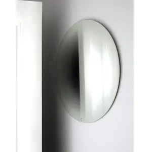 ENOstudio Miroir rond blanc Fading - Eno Studio pas cher
