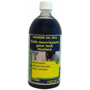 Matt Chem WONDER OIL - Huile pour teck incolore - bidon de 1 litre pas cher