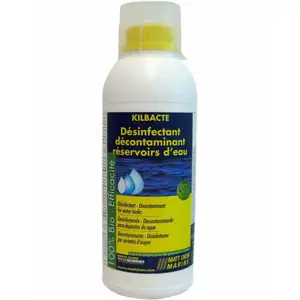 Matt Chem - Désinfectant décontaminant réservoirs d'eau Kilbacte 1L 1 l pas cher