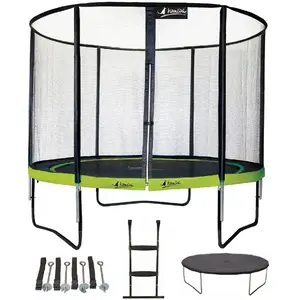 Comparateur de prix : Kangui Kangui Trampoline Punchi Aloe 300 Avec 3 Accessoires