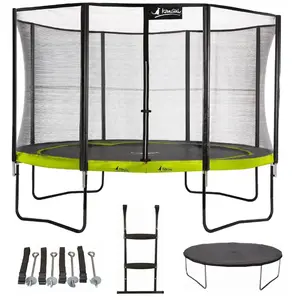 Comparateur de prix : Kangui Kangui Trampoline Punchi Aloe 430 Avec 3 Accessoires