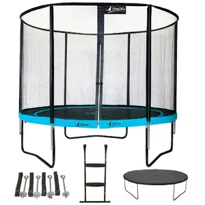 Comparateur de prix : Kangui Kangui Trampoline Punchi Atoll 300 Avec 3 Accessoires