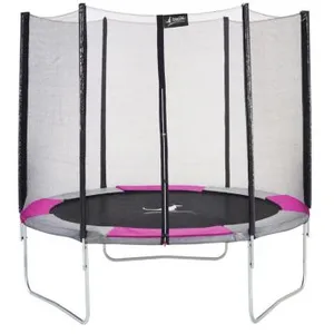 Comparateur de prix : Kangui - Trampoline rond Ø250cm avec filet de sécurité - RALLI 250