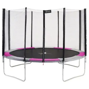 Comparateur de prix : Kangui - Trampoline rond Ø360cm avec filet de sécurité - RALLI 360 TU