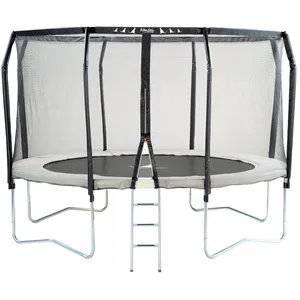 Kangui Kangui - Trampoline De Jardin Rond Ø426cm Avec Filet De Sécurit... pas cher