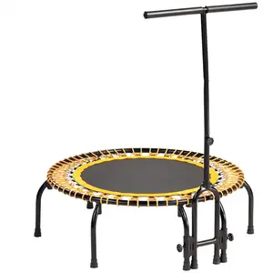 Mini trampoline FITNESS FitBodi Ø100 - KANGUI - Qualité Pro - Noir