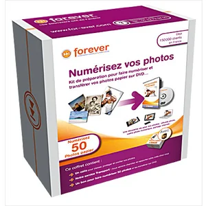 Foreo Coffret de numérisation de 50 photos sur DVD pas cher