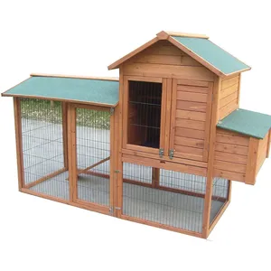 Comparateur de prix : Poulailler en bois teinté clair avec toit bitumé 1 pente1,5 m² Habrita