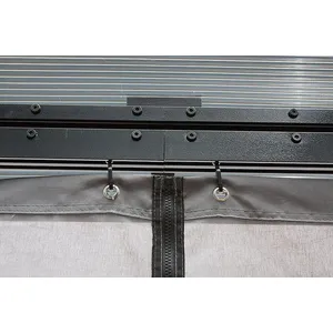 Comparateur de prix : HABRITA Gloriette en Aluminium - 4 pentes - Gris anthracite - 10,80 m2
