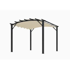 Comparateur de prix : Habrita - pergola arche 11.22 m2 écru - per 3433 ge TU