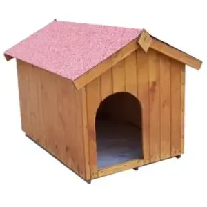 Comparateur de prix : Niche pour chien en bois 0,96 m² avec toit bitumé et plancher Habrita