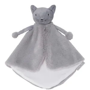 Pioupiou et Merveilles Doudou Cape Marionnette Oscar Le Chat Gris pas cher