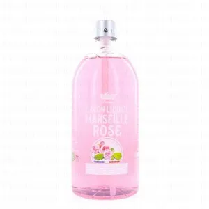 Les Petits Bains de Provence Savon Liquide de Marseille Rose 1L pas cher