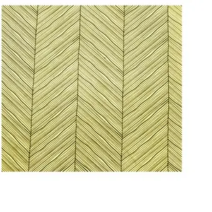 Papier Lokta 50 x 70 cm 150 g/m² Rayures contemporaines Noires sur Bla...