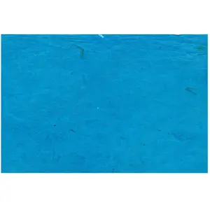 Papier Lokta 80 g/m² 51 x 76 cm Bleu turquoise pas cher