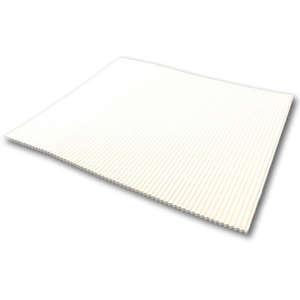 Esprit Papier Carton double cannelure apparente Blanc 3 mm 50 x 65 cm