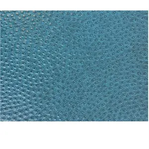 Papier imitation cuir Reptile 50 x 65 cm 130 g/m² Bleu Canard
