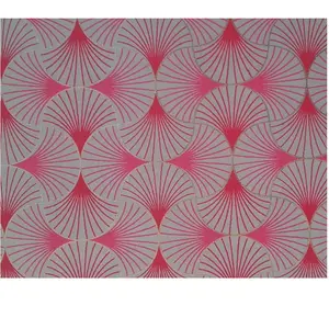 Papier indien 50 x 70 cm 120 g/m² Mirage Rose Rouge & Or