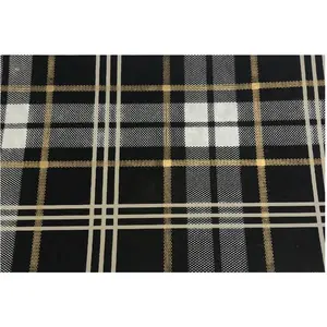 Papier indien 50 x 70 cm 120 g/m² Checks Noir Blanc & Or
