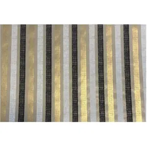Papier kraft indien 50 x 70 cm 100 g/m² Noir Blanc & Doré 2 pas cher